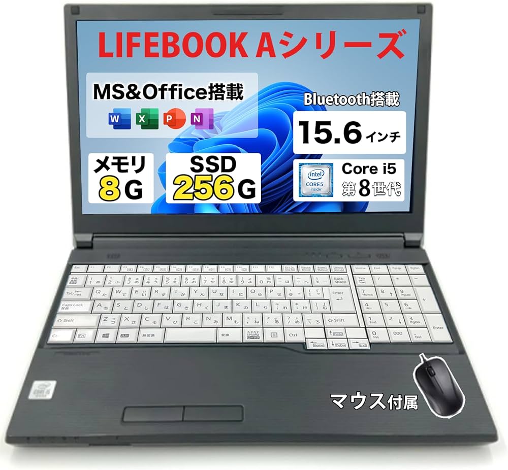 Amazon.co.jp: Fujitsu LIFEBOOK A579 Series Laptop 8th Generation
