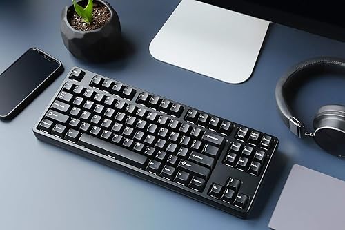 Miniatura 7 de DROP GMK - Juego de teclas de teclado mecánico personalizado blanco sobre negro, 146 teclas, arco ABS Doubleshot, perfil de cereza, para 60%, TKL,
