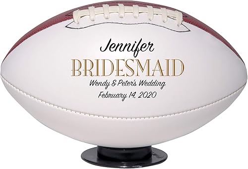 Miniatura 58 de Regalo de boda personalizado de fútbol personalizado, padrino de boda, padrino, mejor hombre, dama de honor, regalo de recuerdo de portador