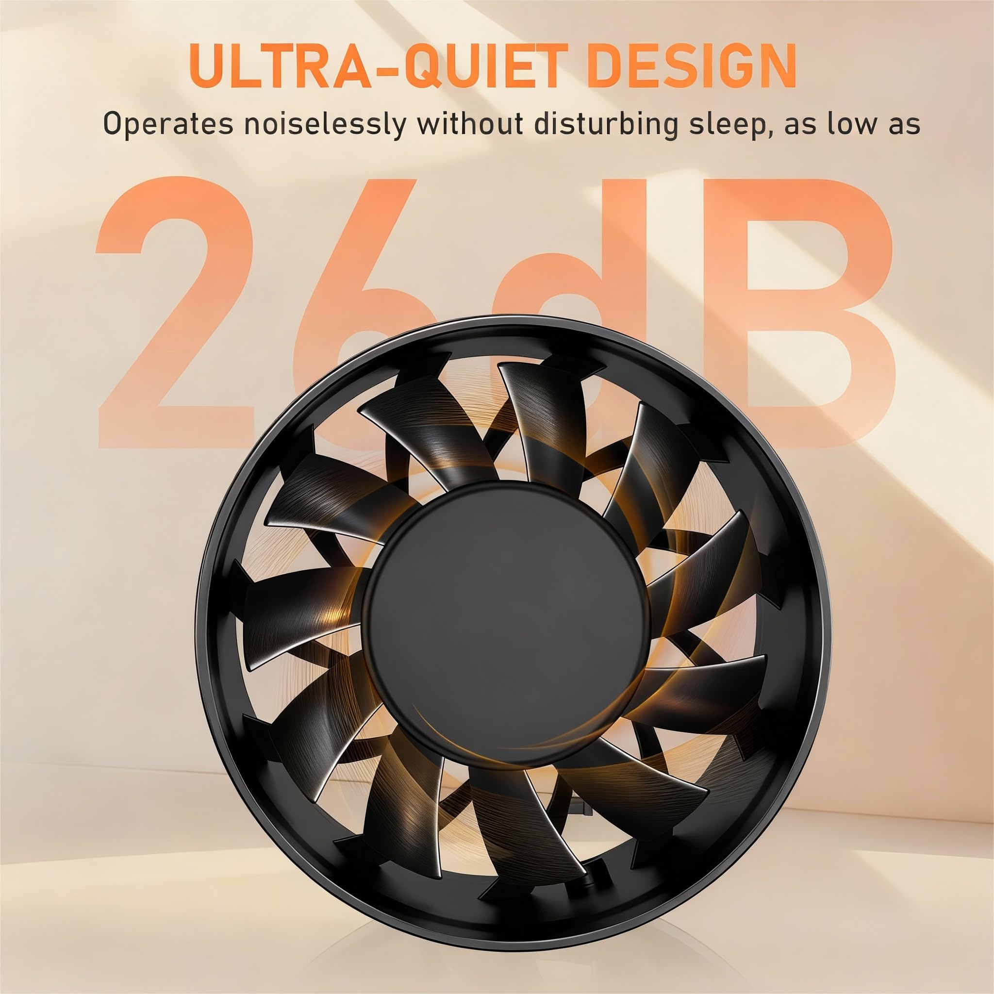 Ventola Aspirazione 100mm a Velocità Regolabile, Estrattore Aria Silenzioso 221 m³/h con Motore EC, Aspiratore per Condotti per Bagno, Cantina, Garage e Grow Tent, Nero