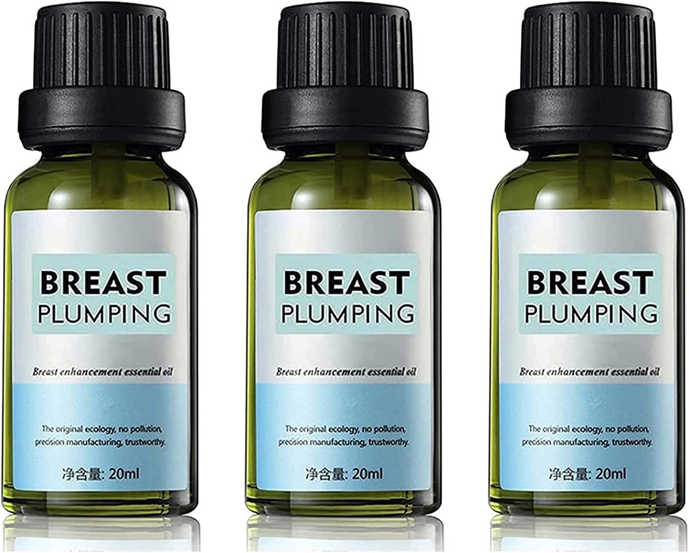 Natural Herbal Bust Up Essential Oil, Breast Plumping Oil, Breast Plumping Essential