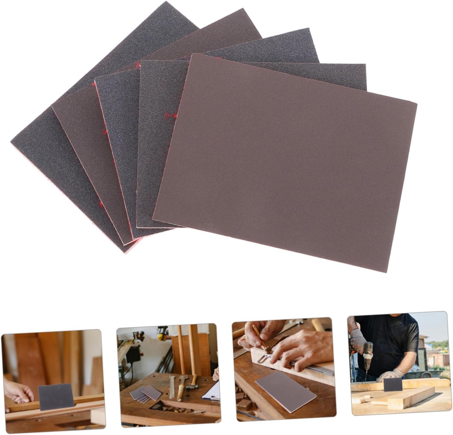 Sandpaper,2sets Grinding Sponge Pad Sandpaper Sand Paper Furniture Sanding Sandpaper Block Sponge 20pcs*2