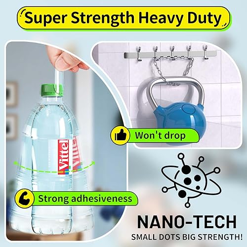 Miniatura 3 de Masilla de montaje mejorada con lengüeta para tirar, cinta de museo extraíble adhesiva de doble cara puntos adhesivos sin rastro para póster, 182