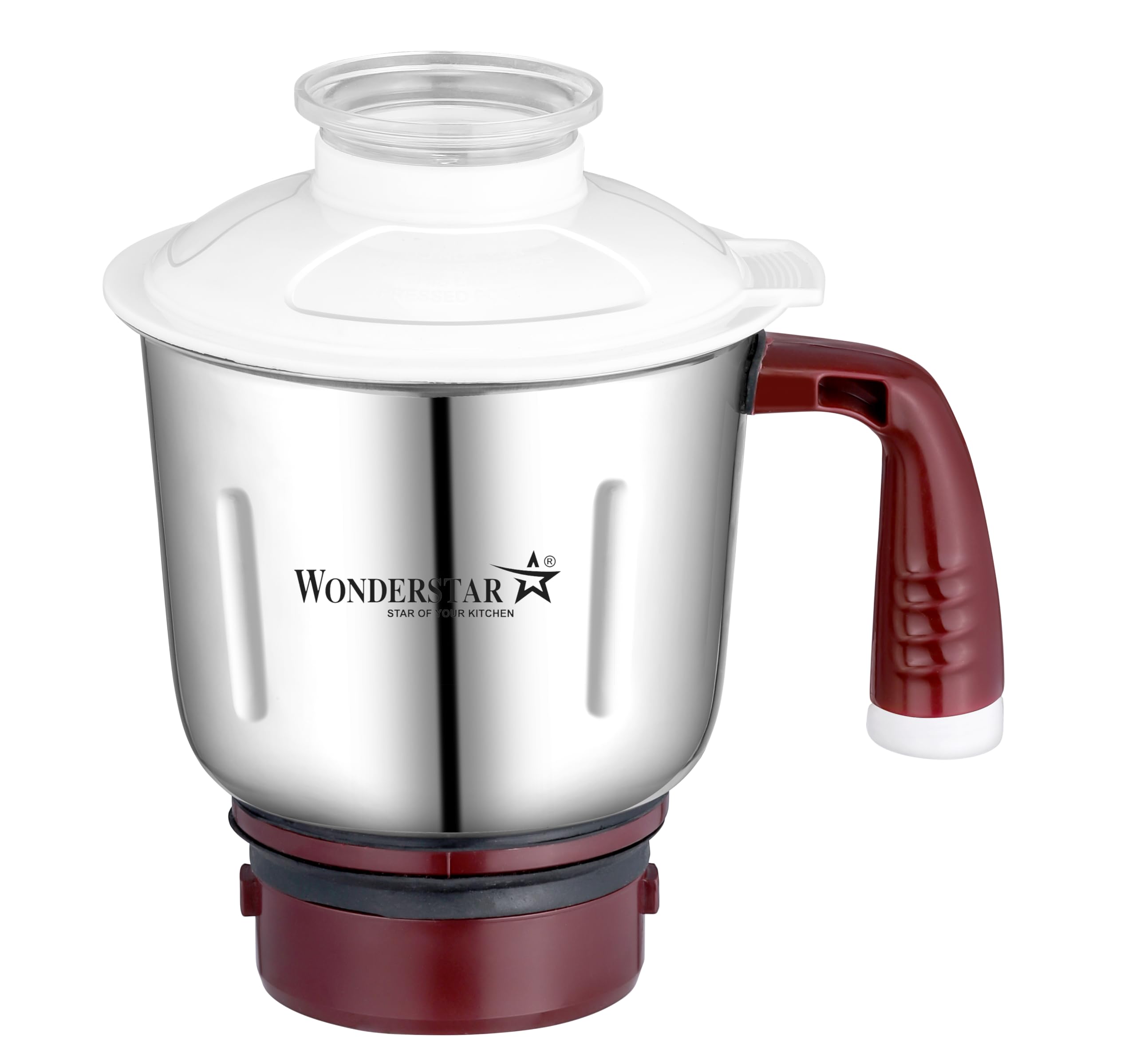 Wonderstar Stainless Steel Mixer Jar with Lid, 1 Litre||Ccompatible for Prestige models including TEON, TEON PLUS, TEON STAR, ELEGANT V2, IRIS 550W, MACHO, SUPREME, JADE, and ULTIMATE mixers-image-45