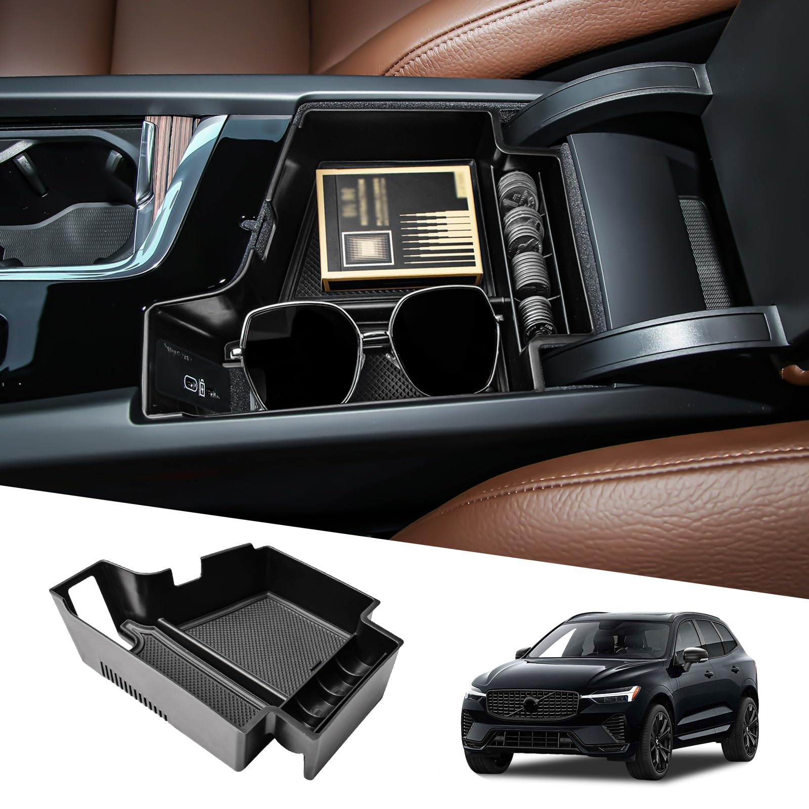 Amazon.com: X-TKER Center Console Organizer Compatible with Volvo