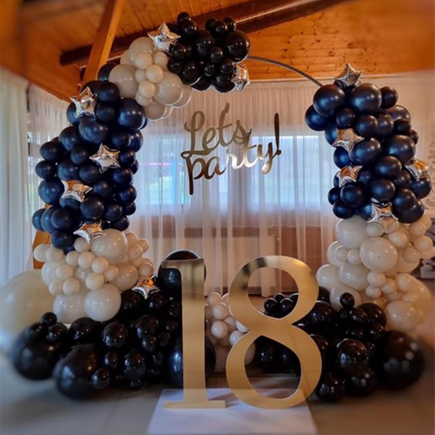 Navy Blue Balloons 60pcs 5inch Small Pearl Dark Blue Balloon for Balloon Garland Arch 5'' Round Mini Navy Latex Balloon for Kids Birthday Party Decoration DIY Graduation Wedding