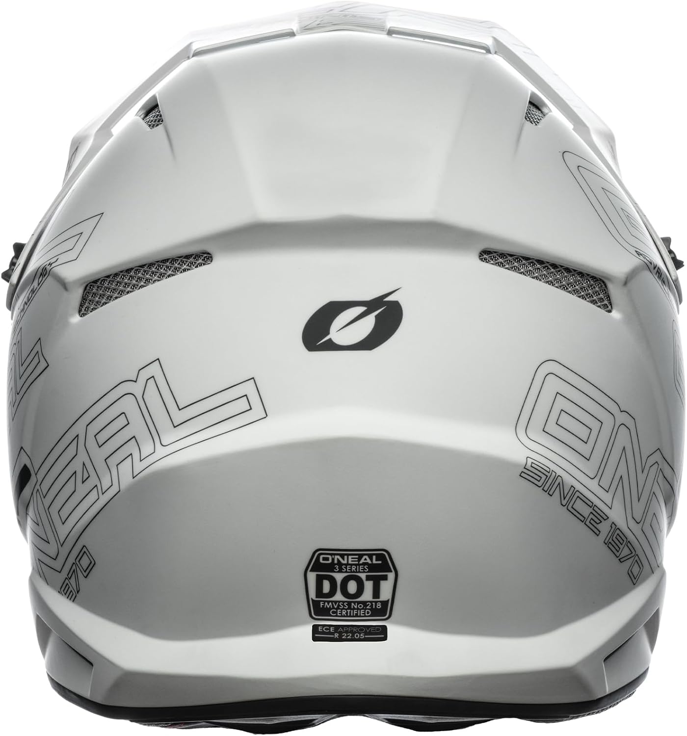 O'Neal - 0627-011 3 Series Unisex-Adult Off-Road Helmet (Flat White, XS)