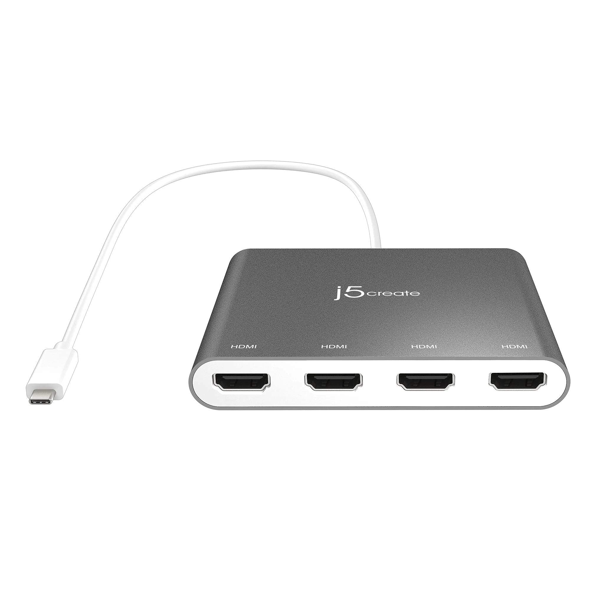 Adaptateur Multi-​Moniteurs USB-​C™ vers 4-​Port HDMI™