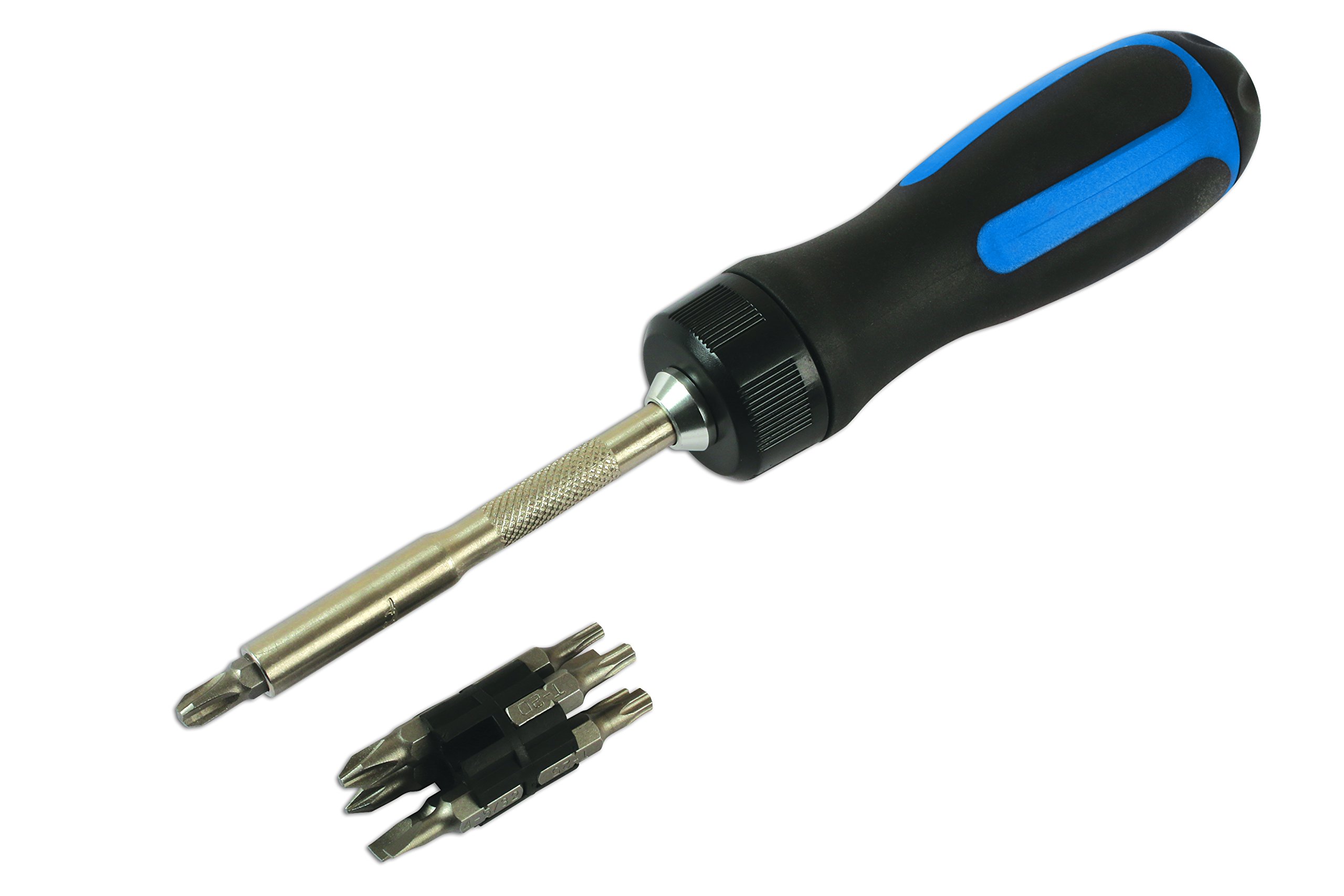 Laser 6197 Ratchet Screwdriver & 10 Bits