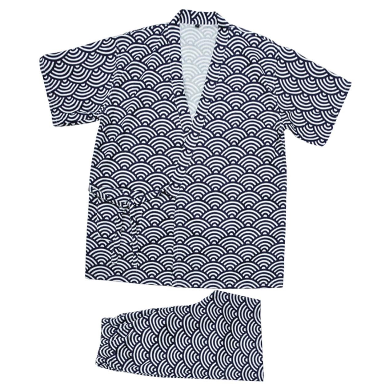 Peignoir kimono de spa haut de gamme en coton pour instituts et salons