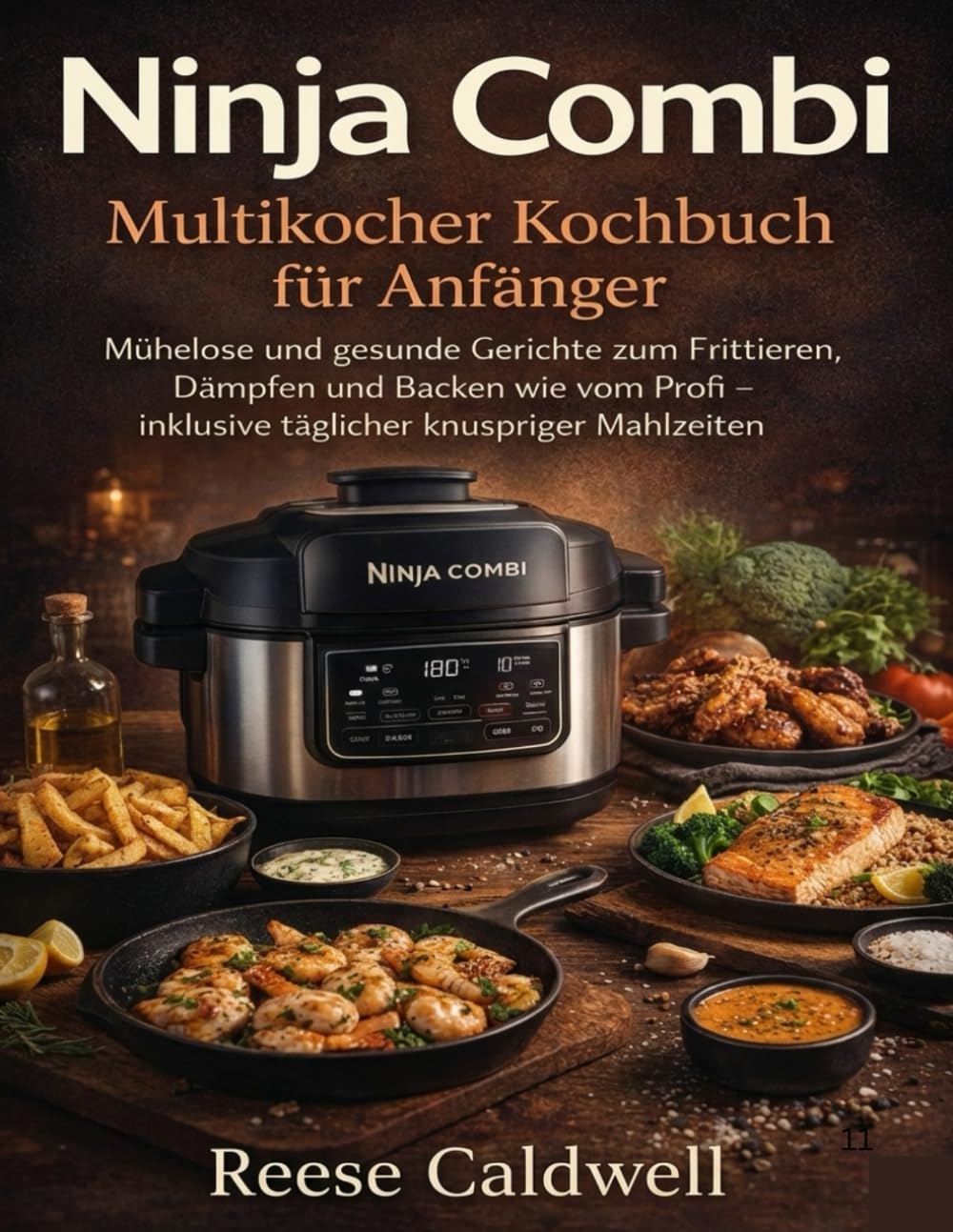 Ninja Combi Multikocher Kochbuch für Anfänger: Mühelose und gesunde Gerichte zum Frittieren, Dämpfen und Backen wie vom Profi – inklusive täglicher knuspriger Mahlzeiten