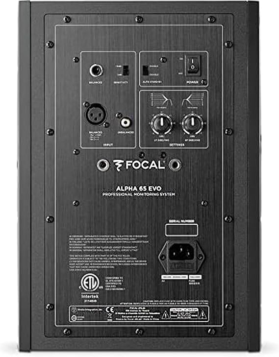 Focal ALPHA-65-EVO Active 2-Way Studio Monitor (Pair)