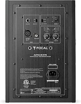 Focal ALPHA-65-EVO Active 2-Way Studio Monitor (Pair)