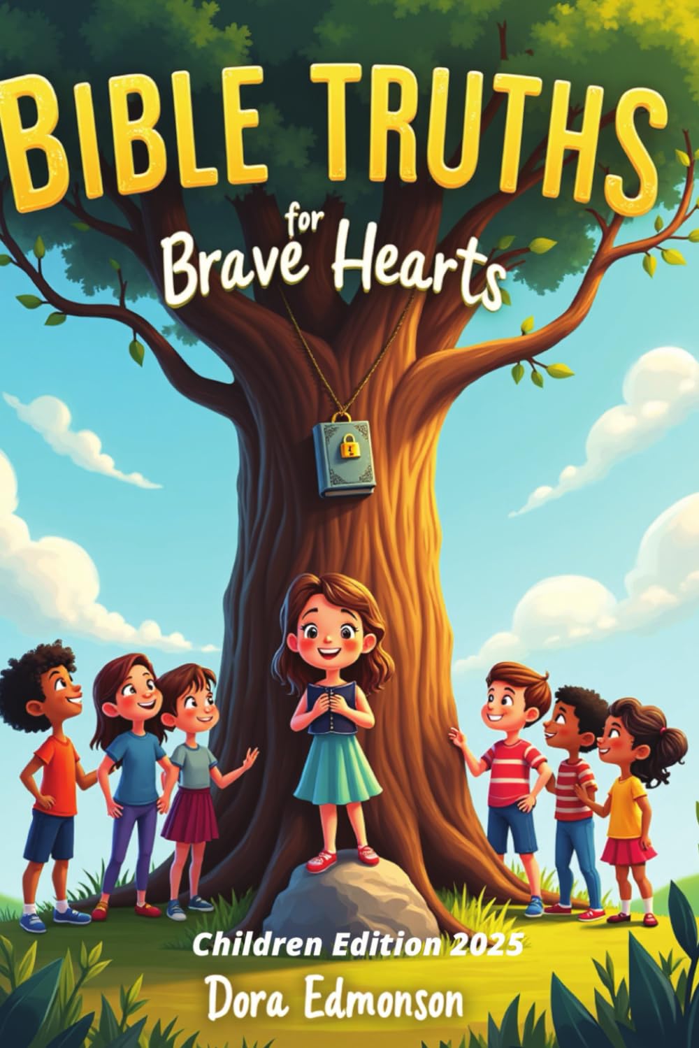 Bible Truths for Brave Hearts: A Scripture Memory Devotional, Coloring Book & Activity Guide for Kids