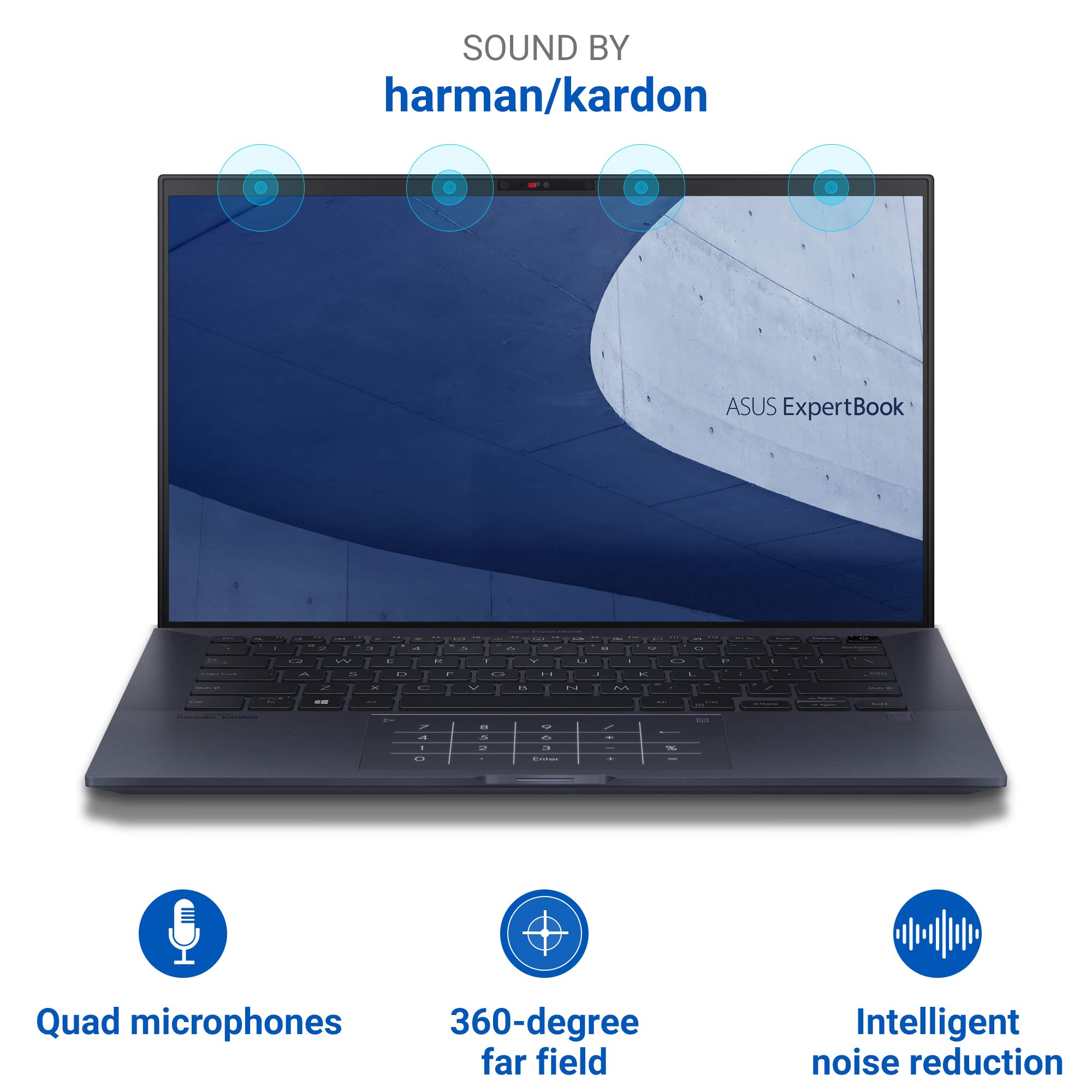 ASUS ExpertBook B9 (B9450FA) 14 inch Notebook(i7-10510U, 16GB, 2TB