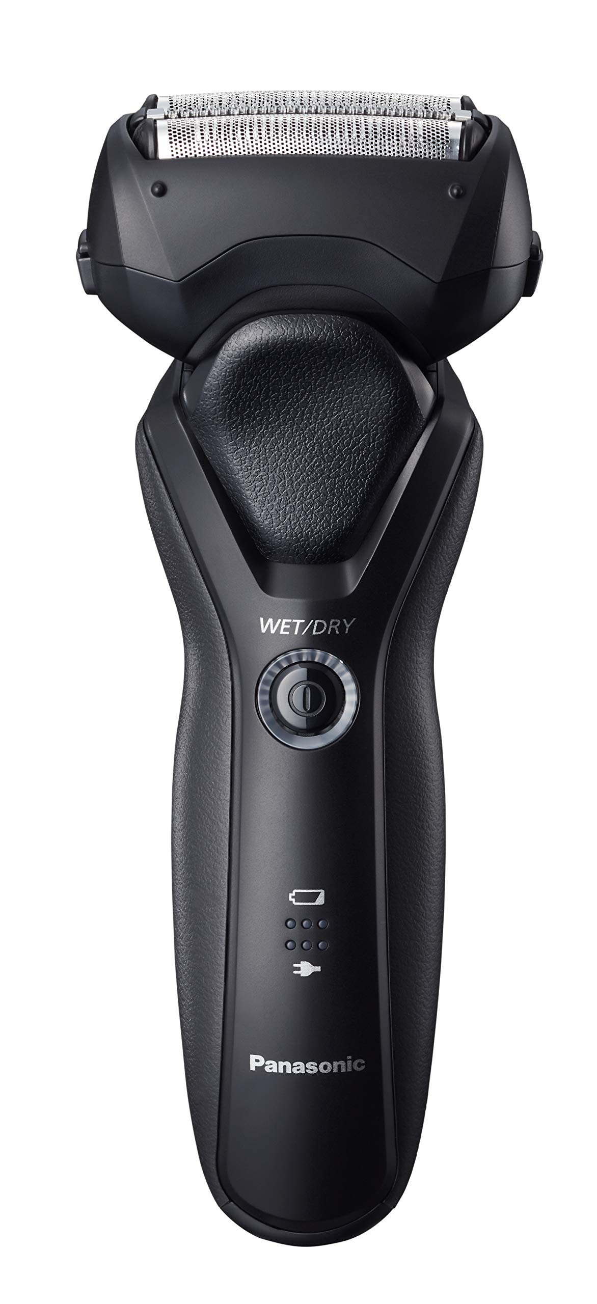 Panasonic Series 500 ES-RT37 Wet und Dry Herrenrasierer mit 3 Klingen für schnellen und präzisen Schnitt, Schwarz