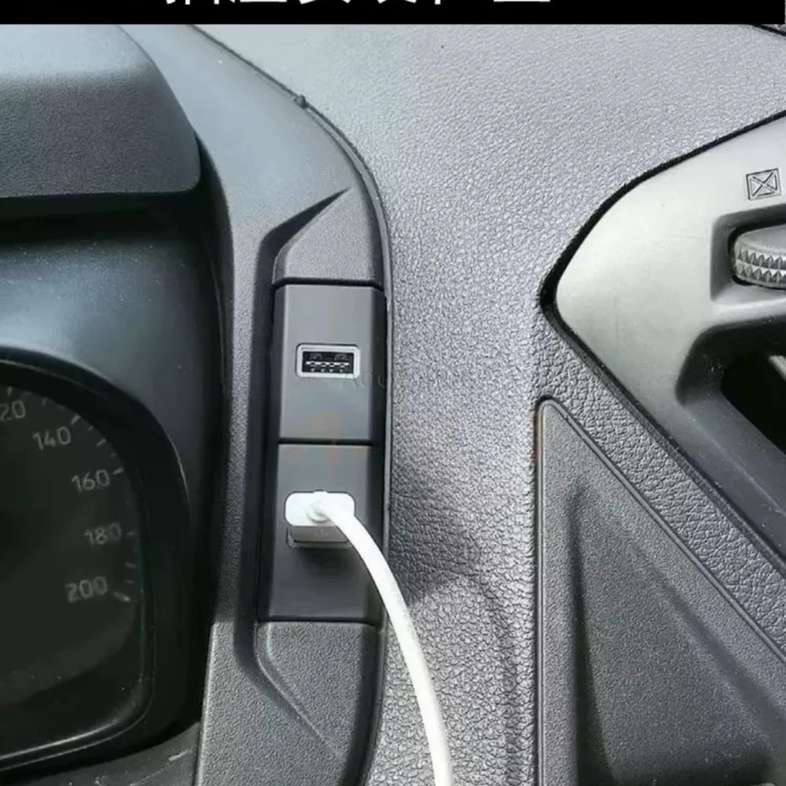 Conector USB De Consola AUX Compatible Con Ford Para Transit 2017-2022 Adaptador Interfaz Enchufe Audio Para Datos Coche Accesorio Adecuado Interfaz USB AUX Automóvil