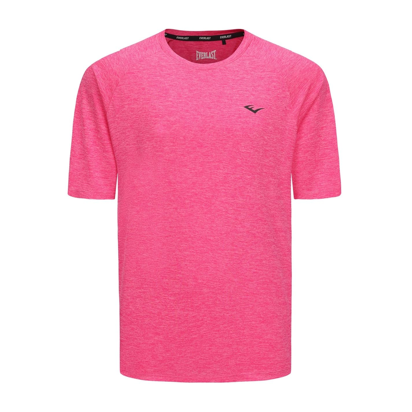 Everlast Mens Flex T-Shirts Short Sleeve Pink Marl L