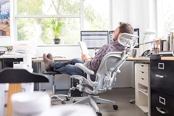 Engineered Now Original Headrest for the Herman Miller Aeron H3 Graphite Chair | Colors and Meshes Corresponding to Aeron Remastered Chair 2017 and earlier models