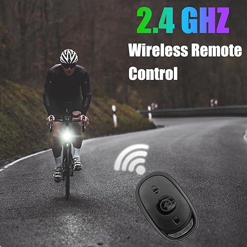 Miniatura 4 de Mini luces estroboscópicas, recargable por USB, 7 colores, luces LED de emergencia, alto brillo, IP68, impermeable, anticolisión, luz de señal