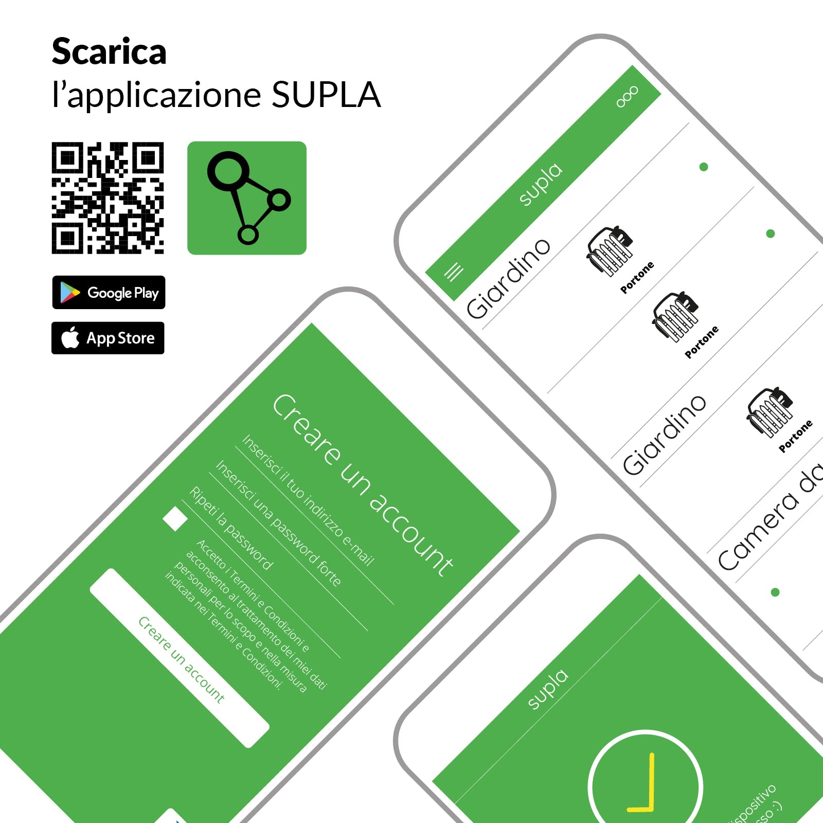 Supla Zamel - Modulo Apriporta per garage WiFi I Control Automatico del Cancello e Porta I Apricancello GSM I Compatibile con Alexa I Remote Door Opener I Apertura Intelligente I SBW-02