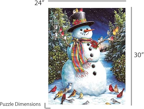 Miniatura 4 de Rompecabezas Springbok - Amigos con plumas - 1000 piezas - Gran rompecabezas de 240 in x 300 in - Hecho en Estados Unidos - Piezas únicas