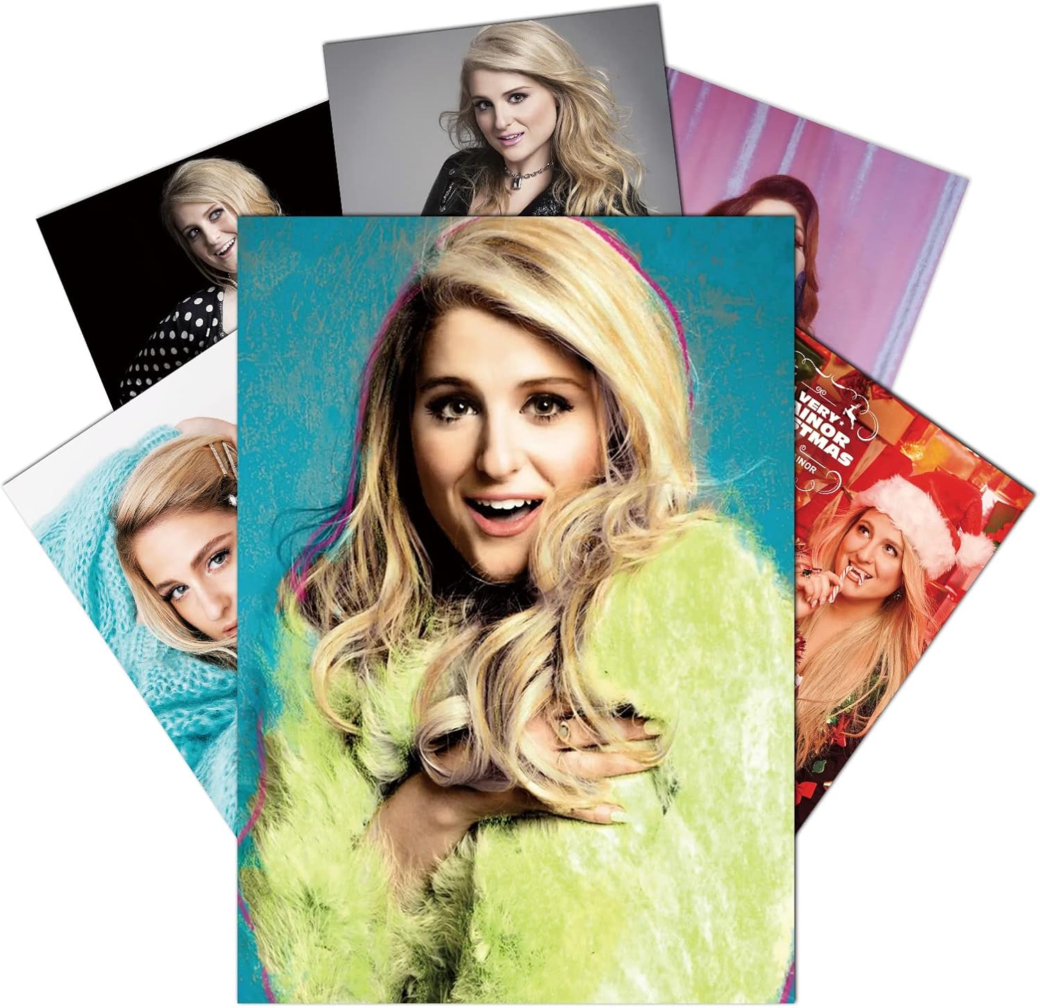 Meghan Trainor Poster 6 PCS Famous Singer Pop Music Poster Wall