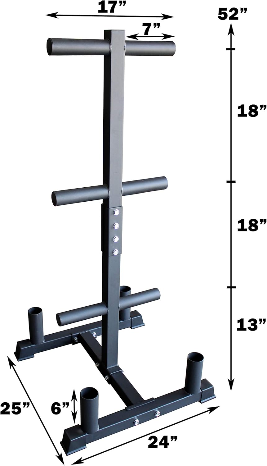 Ader Olympic 2 Plate Tree with 4 Bar Holders Sports & Fitness Sports