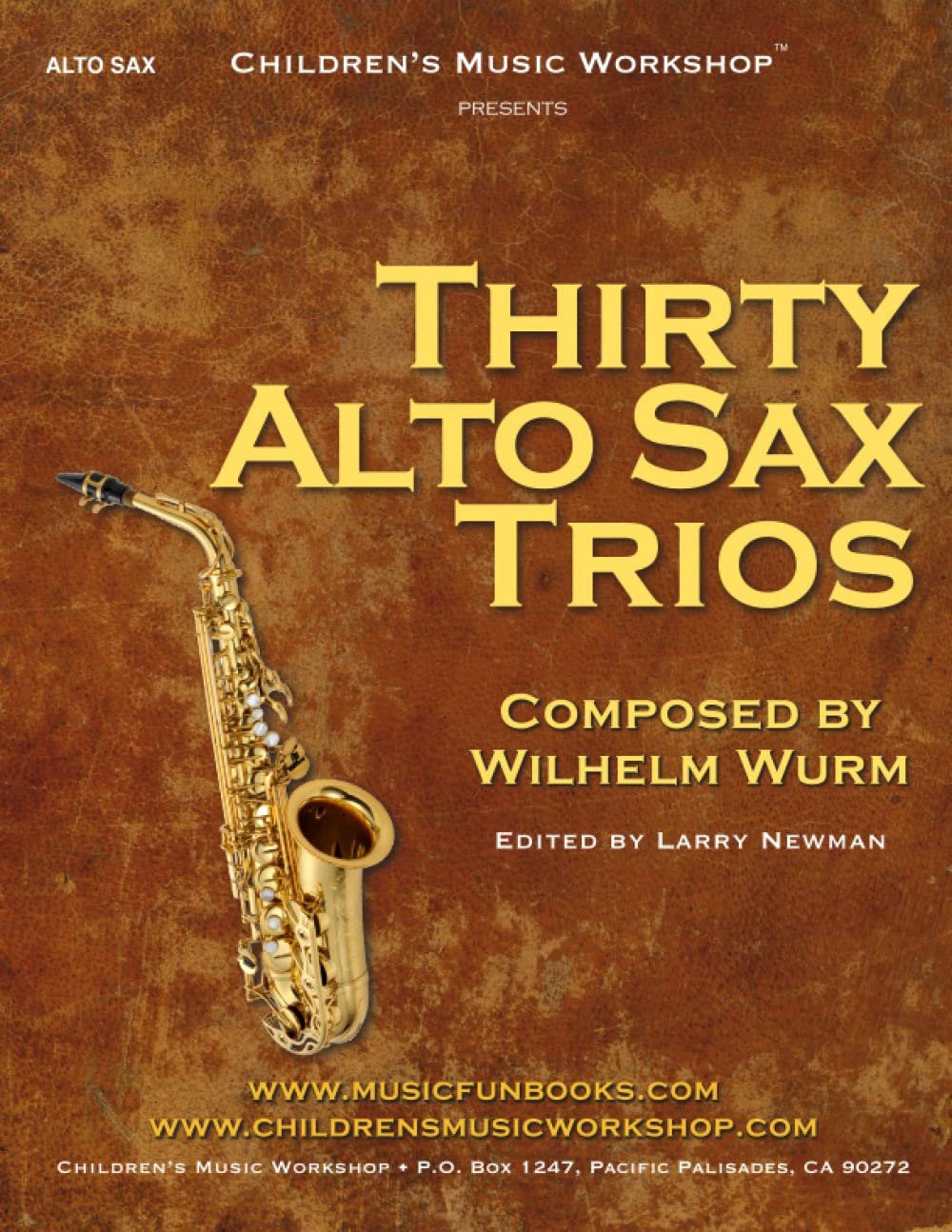 Thirty Alto Saxophone Trios: by Wilhelm Wurm