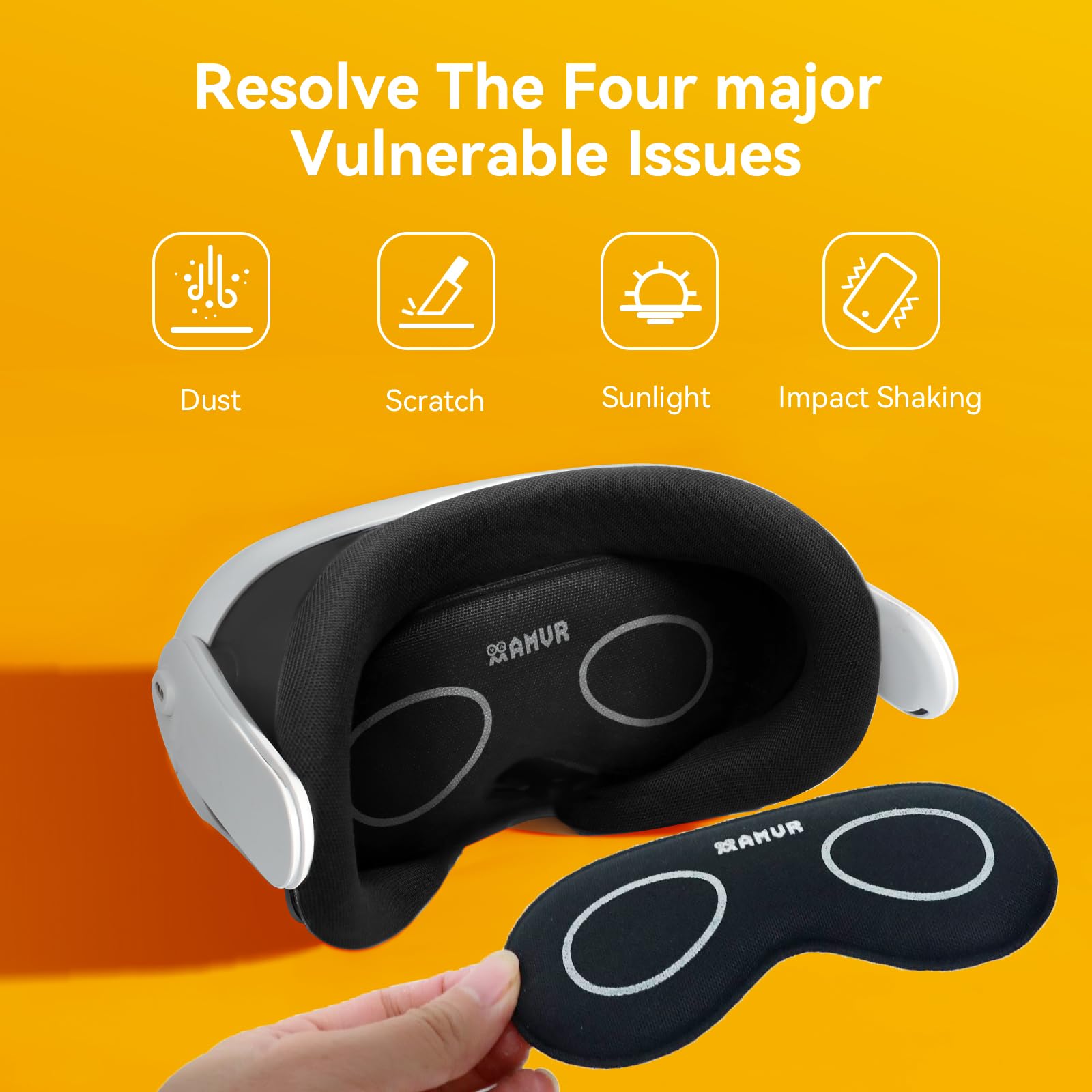 Amazon.co.jp: UPOK レンズ保護カバー、 Vision Pro用、Meta Quest 3用