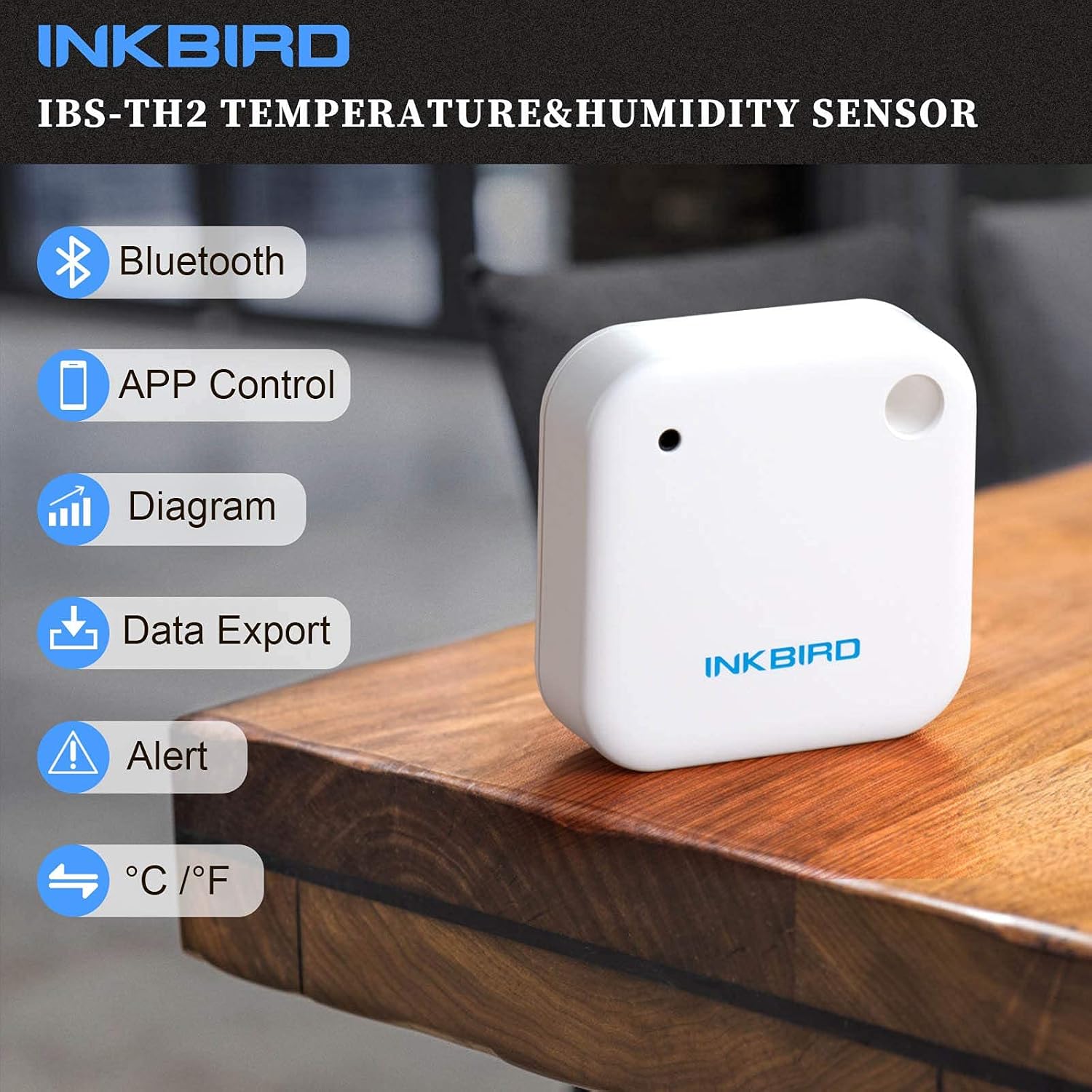 Inkbird WiFi ITC-308 Digital Temperature Controller Thermostat and IBS-TH2 Wireless Thermometer Humidity and Temperature Monitor (Temperature and Humidity Sensor) Bundle