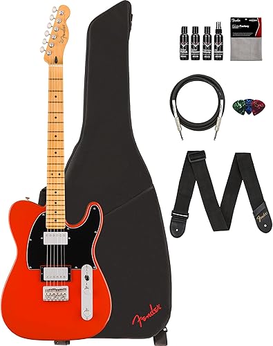 Miniatura 8 de Fender Player II Telecaster - Paquete color caramelo claro con estuche, correa, cable, paquete de 3 púas y kit de limpieza para guitarra
