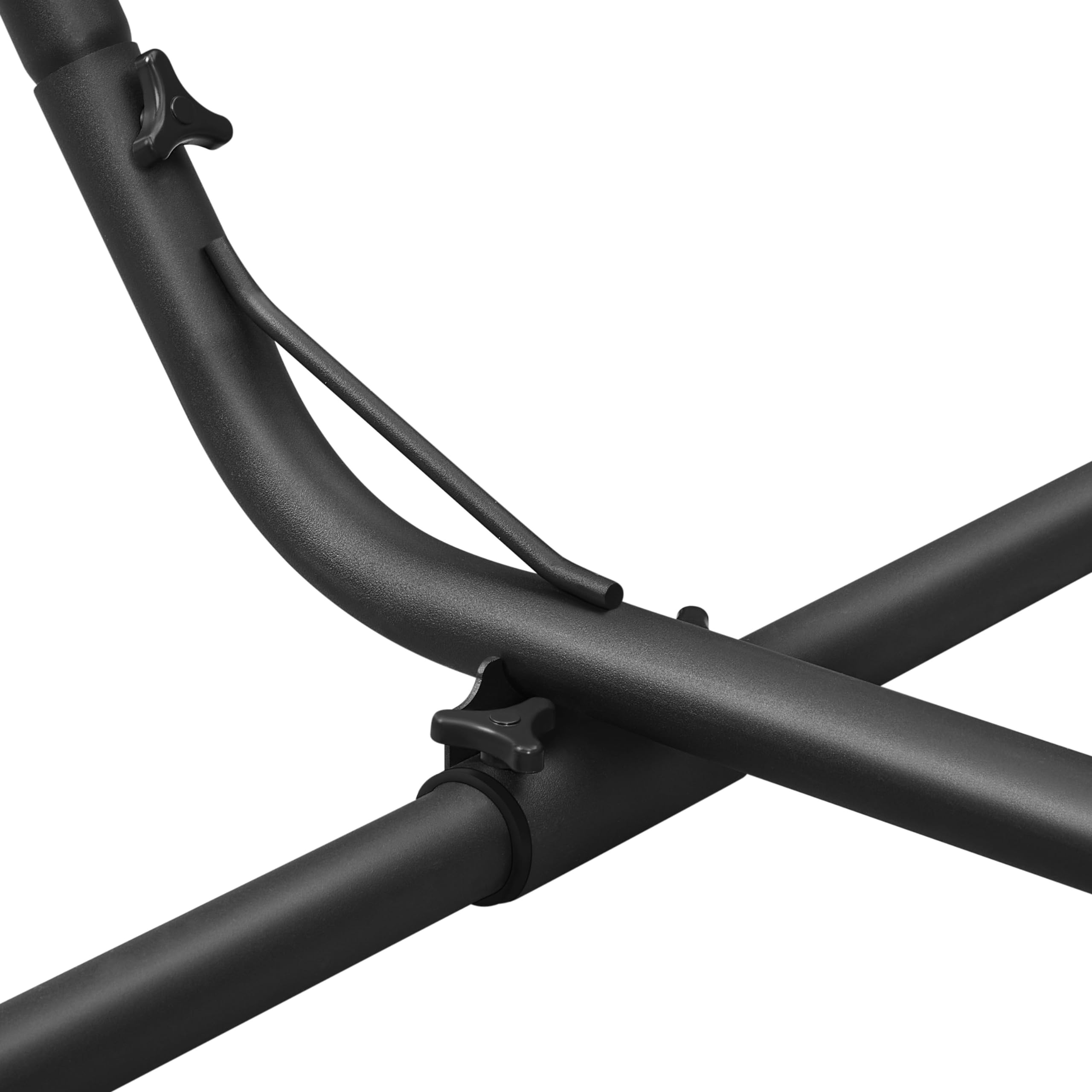 Yaheetech Hängematte 314 cm mit Metallständer Verstellbarer Max 205 kg