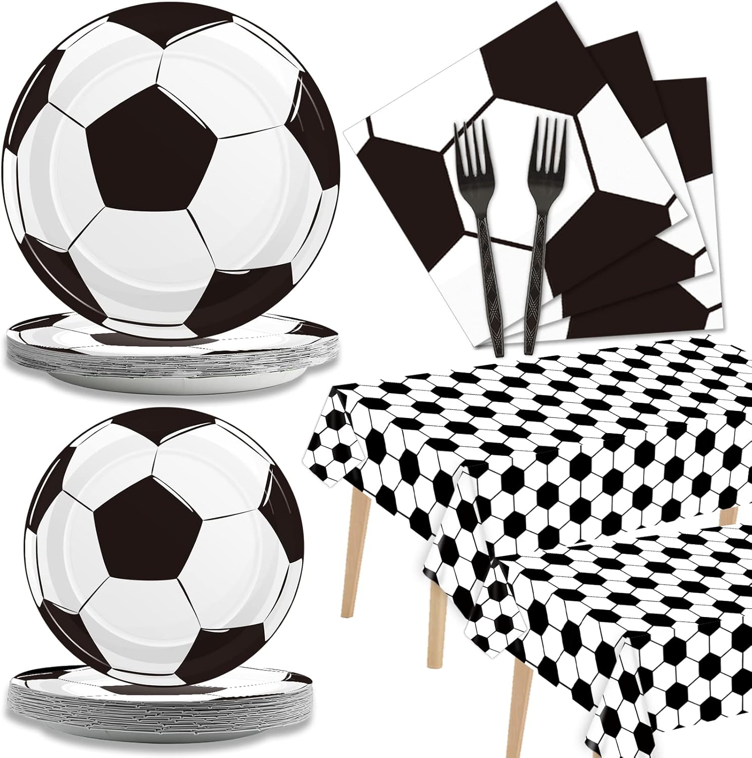 98 Pieces soccer ball Party Decorations soccer ball