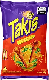 Salgadinho de Milho Takis Xplosion Pimenta 56g
