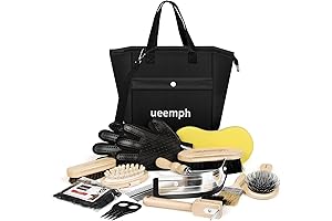 Horse Tack Set: 12-Piece Grooming Kit Perfect for Equestrian Enthusiasts