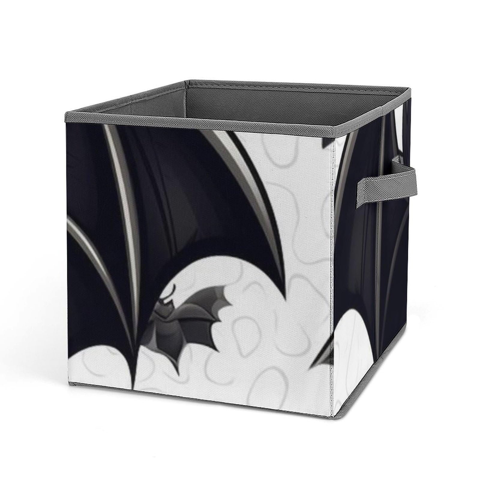 Bac de rangement pliable chauve-souris contre le désordre des jouets