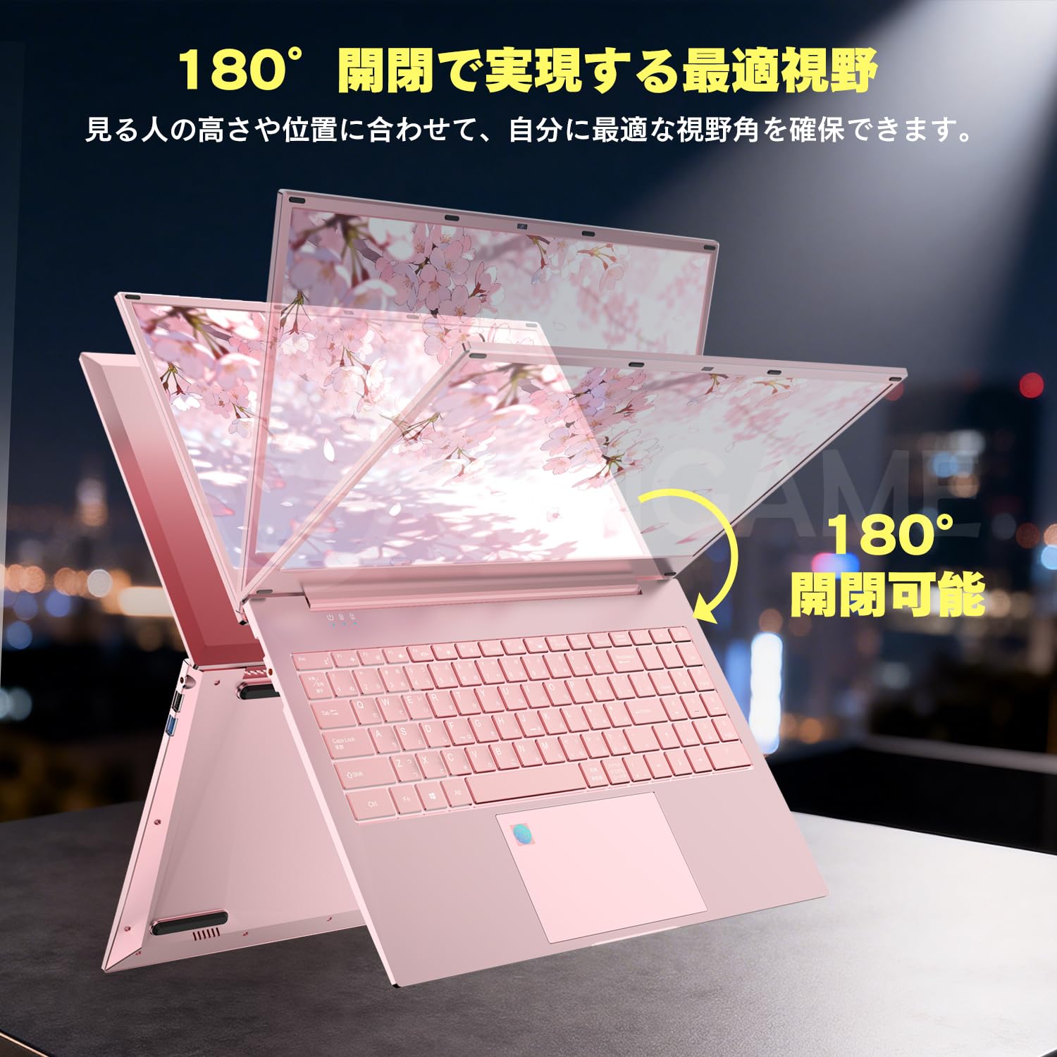 Amazon.co.jp: 【2026最新型】Wingame ノートパソコン 15.6インチ