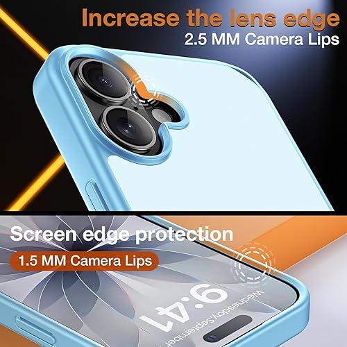 Miniatura 816 de Funda para iPhone 12, a prueba de golpes, para iPhone 12 Pro, protección contra caídas de grado militar, parte trasera dura, delgada, translúcida