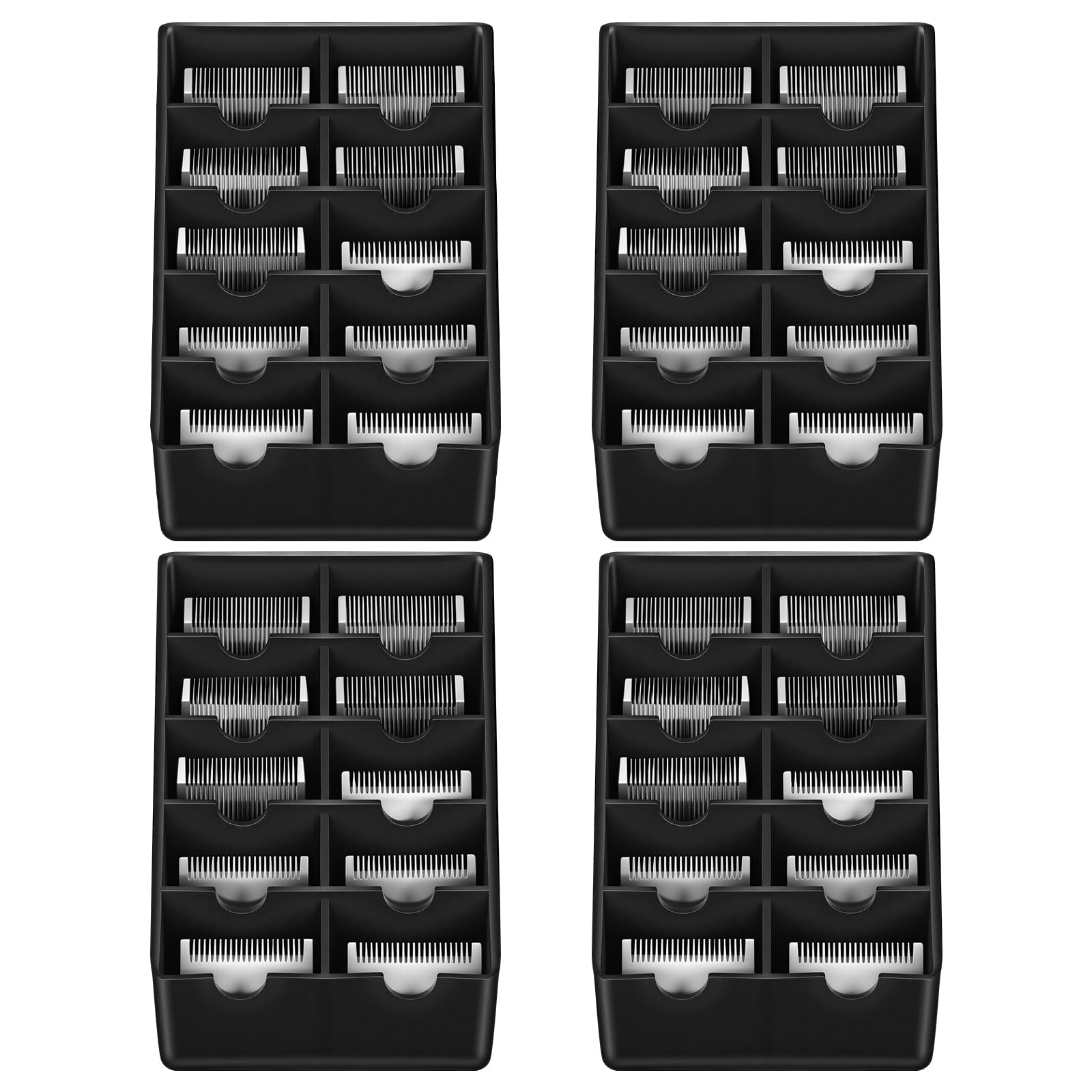 Photo 1 of Yiyiring Black Clipper Blade Holder (4 Pack)