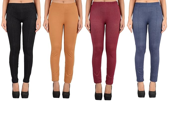 Buy Women Cotton Jeggings (32) at Amazon.in