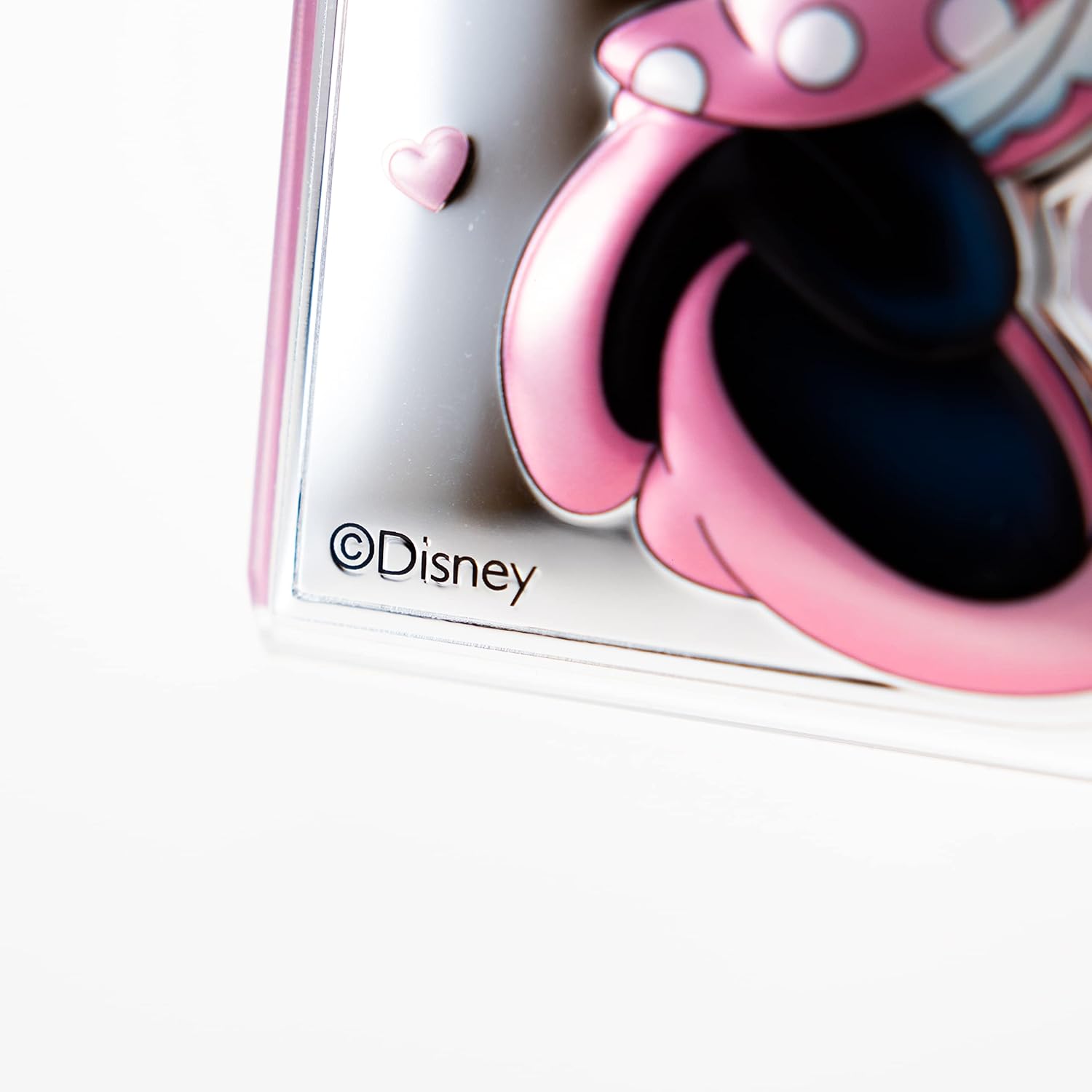 Valentti Italian Picture Frame, Silver (Disney Licensed), Minnie Mouse (3D Model), 5.9 x 7.9 inches (15 x 20 cm) (D275 4XRA)