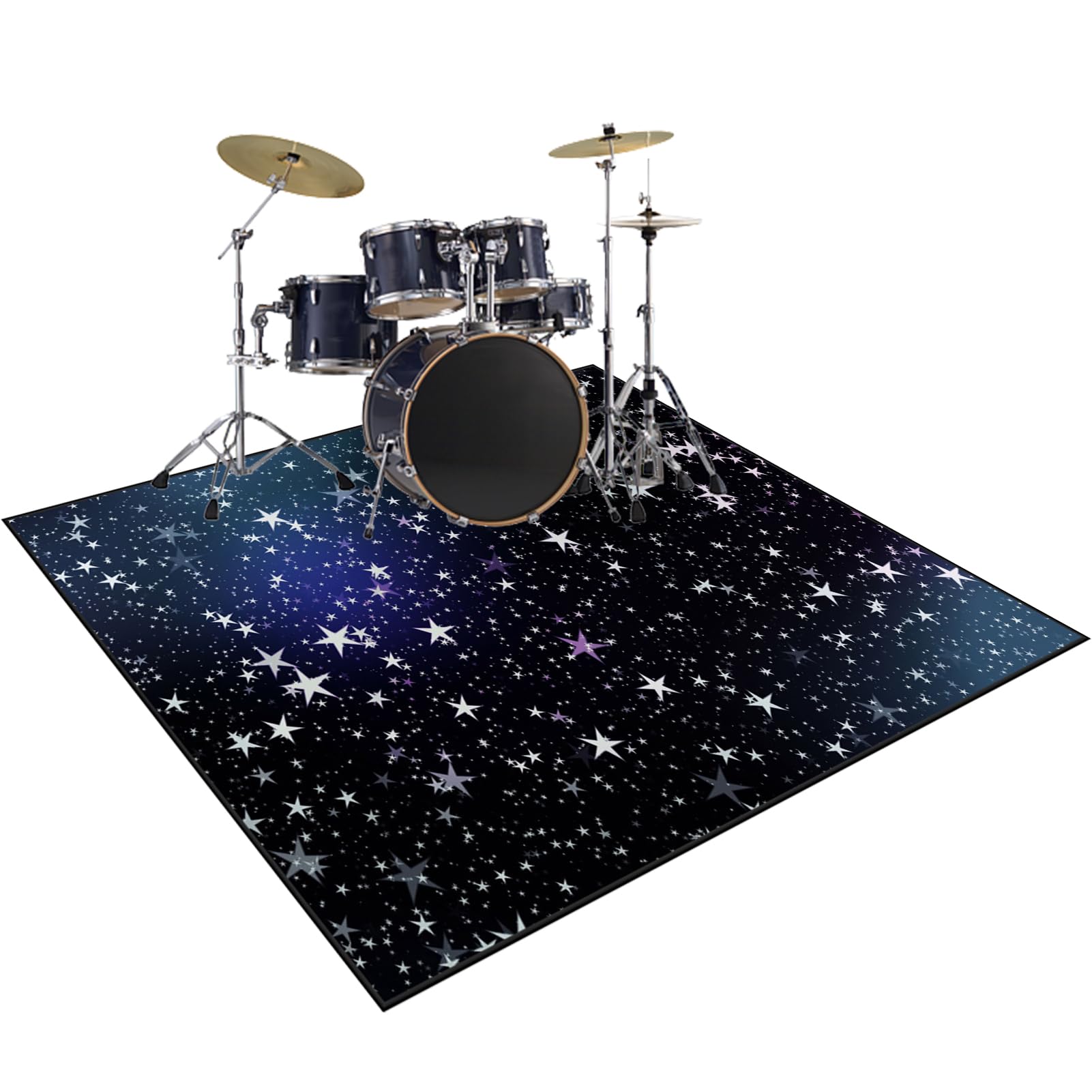 Mata do perkusji akustycznych Dywan antypoślizgowy dywan dźwiękoszczelny bęben mata bębnowa duża werbel zestawy perkusji elektronicznych instrumenty muzyczne 230 x 200 cm