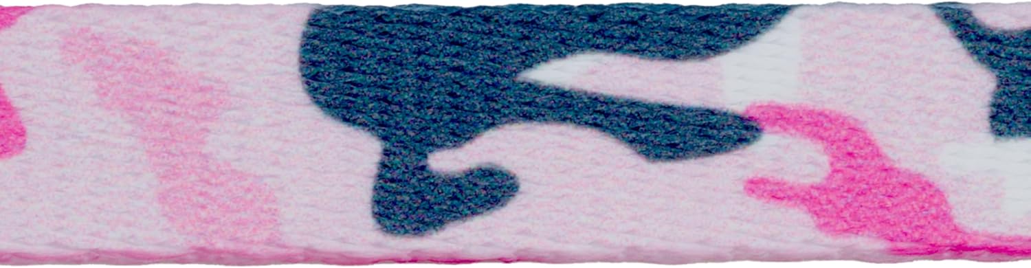 Country Brook Design - Pink and Grey Camo Polyester Webbing