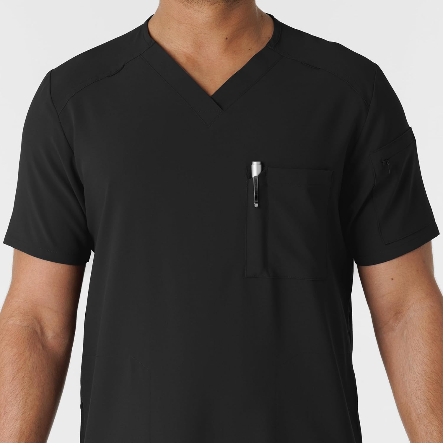 Wink Mens Scrub Top - Image 6