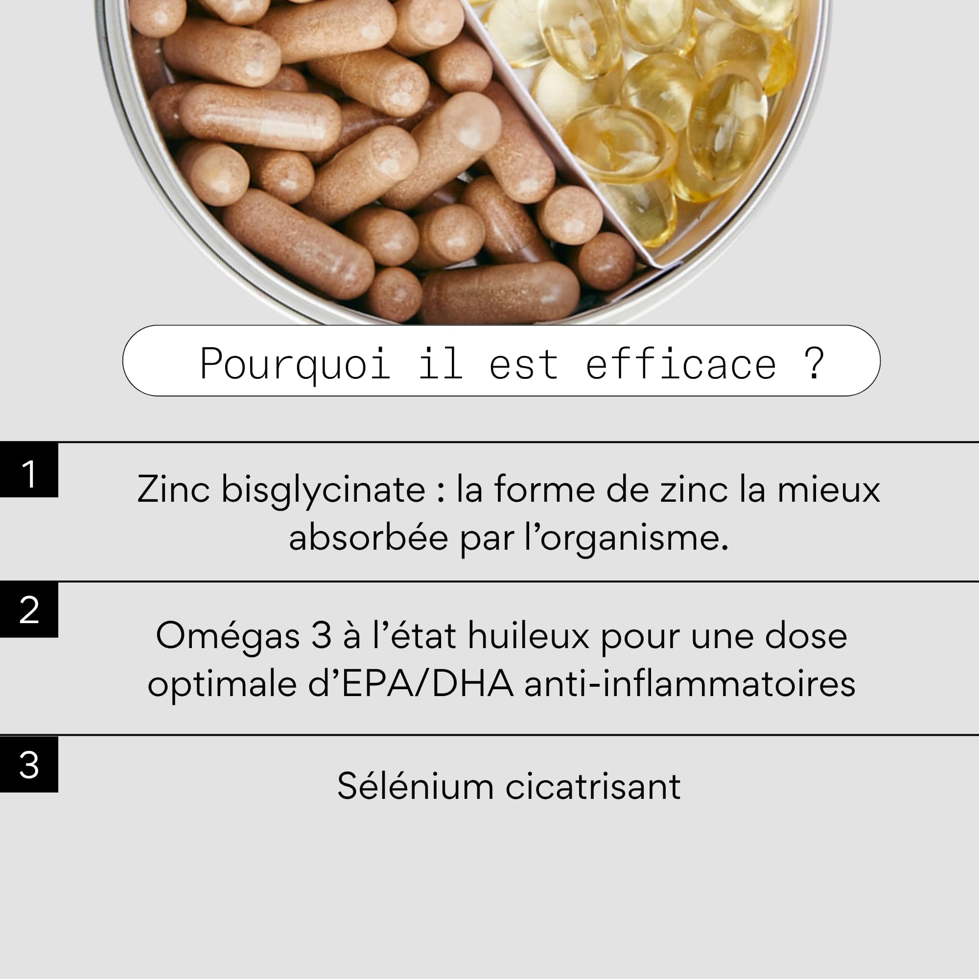Skin & Out - Complément Alimentaire Stop-Boutons - Complément Alimentaire Nettoyant