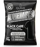 Percarbonato de Sódio Black 1kg para Roupas Pretas e Escuras - Tira Manchas Sem Cloro, Não Desbota, Realça a Cor, Oxigênio Ativo, para Calça Jeans, Camiseta Preta e Uniforme