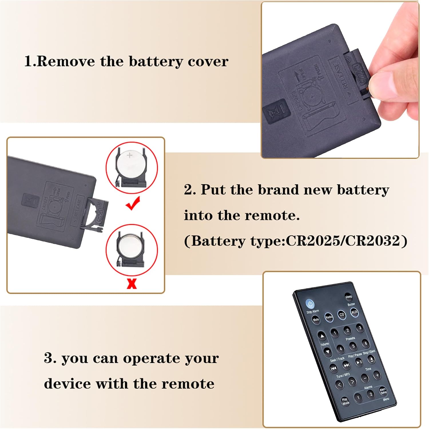 Replacement Bose Remote Control for Bose Soundbar SoundTouch Wave Music Radio System (Generation I II III IV) image 5
