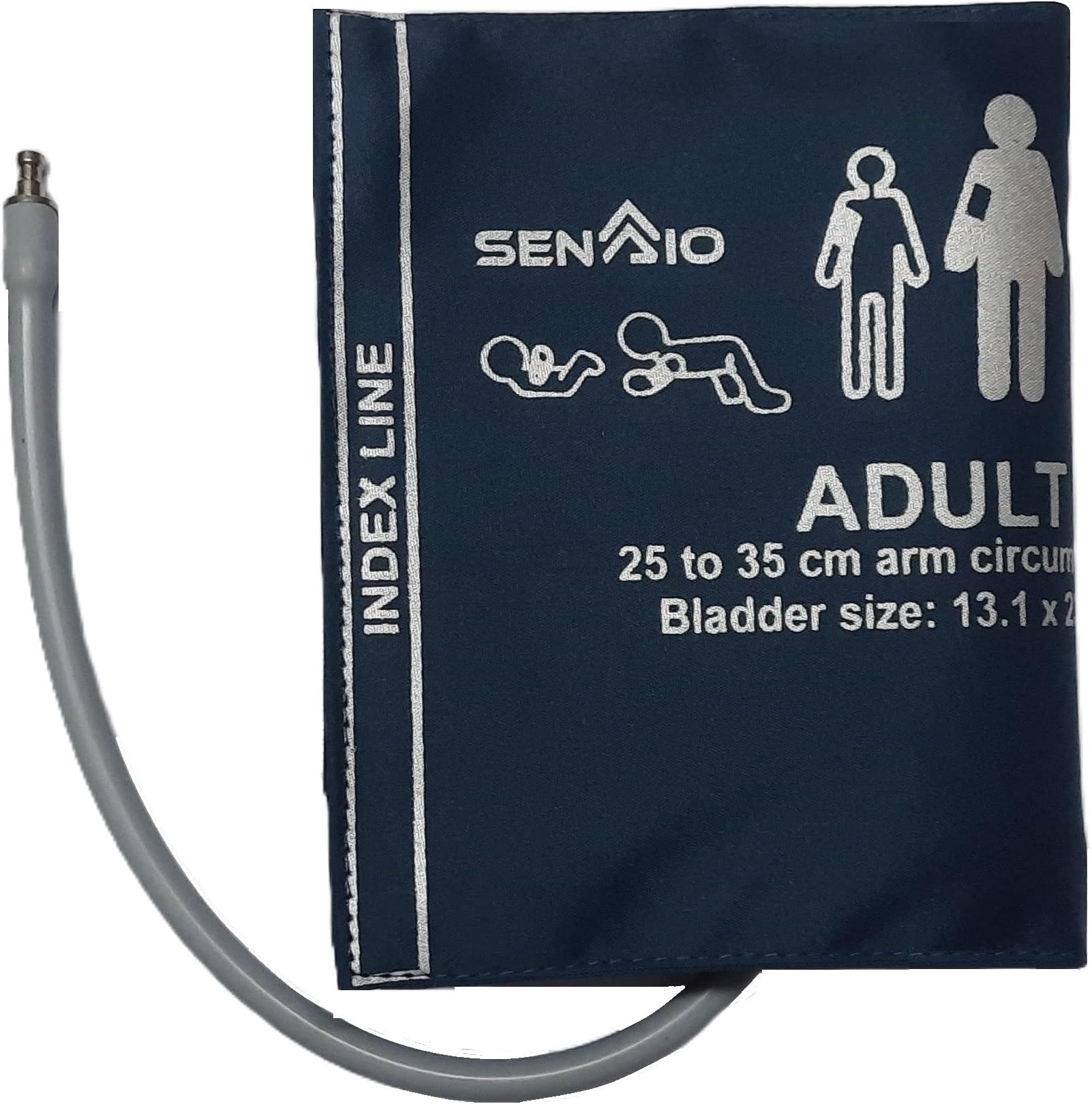 SENAIO All Multipara monitors and all BP monitors compatible BP cuff/NIBP Cuff for adult 25-35 Cm