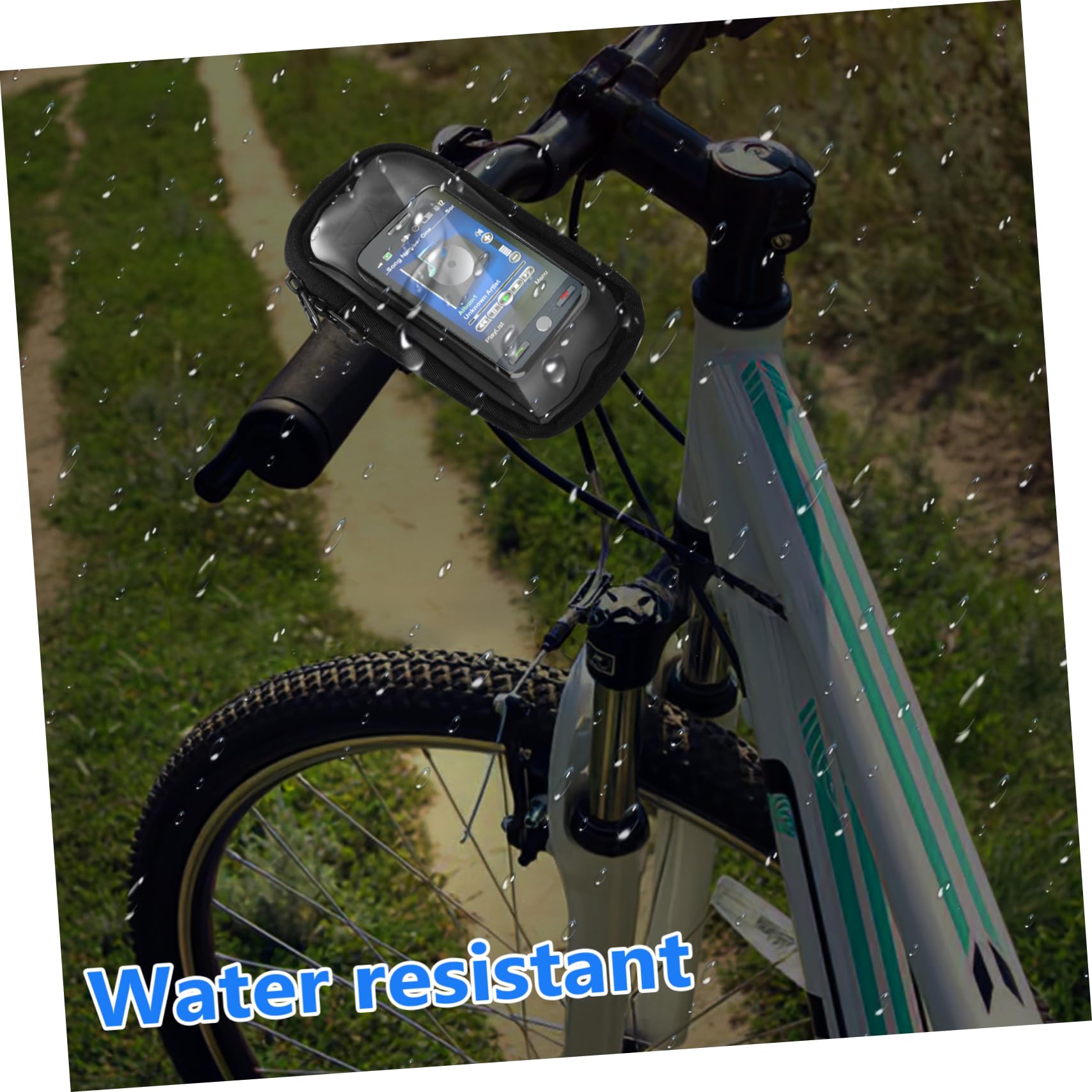 Mipcase Convenient Carrying Case Tote Bag Organizer Earphone Storage Bag Versatile Use Tpu Material